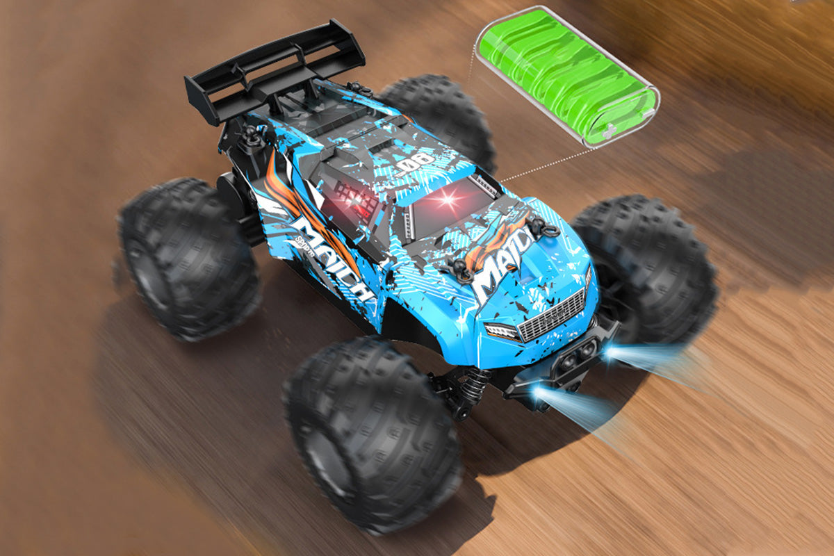 1:18 Scale Remote Control Car Toys All Terrain RC Truck With LED Light