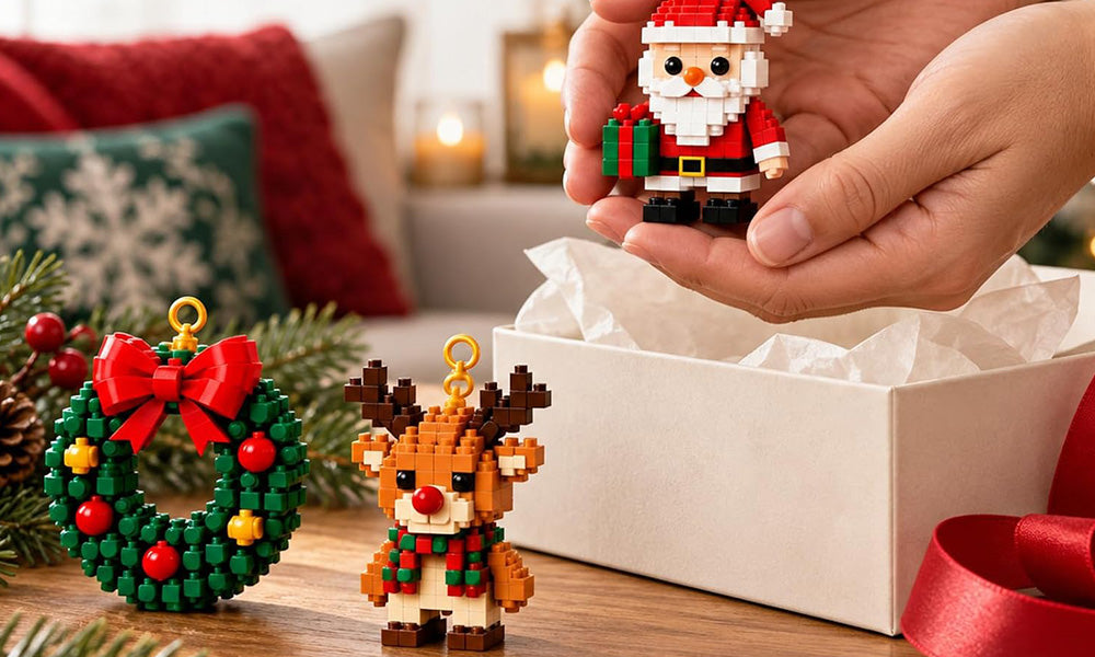 24 Day 3D Mini Christmas Advent Calendar Ornaments