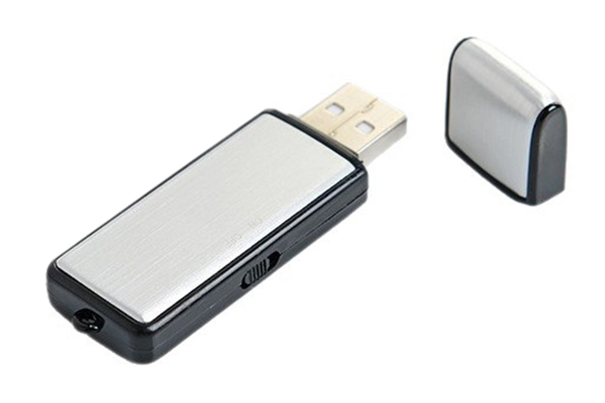 8GB Voice Recorder USB Drive with Voice Activated Recording for Meetings Lectures