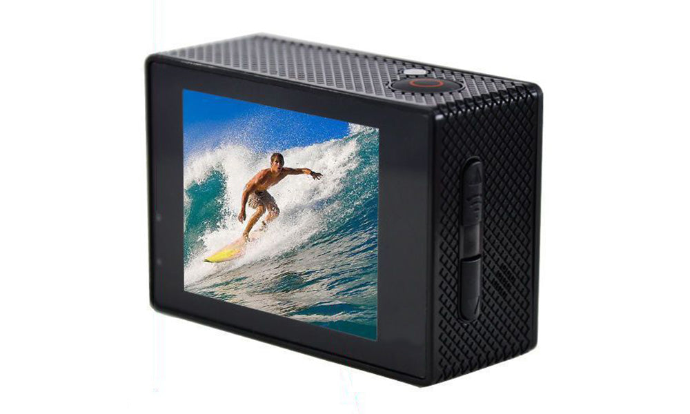 Mini 1080P Action Camera with Screen and Mount Accessories