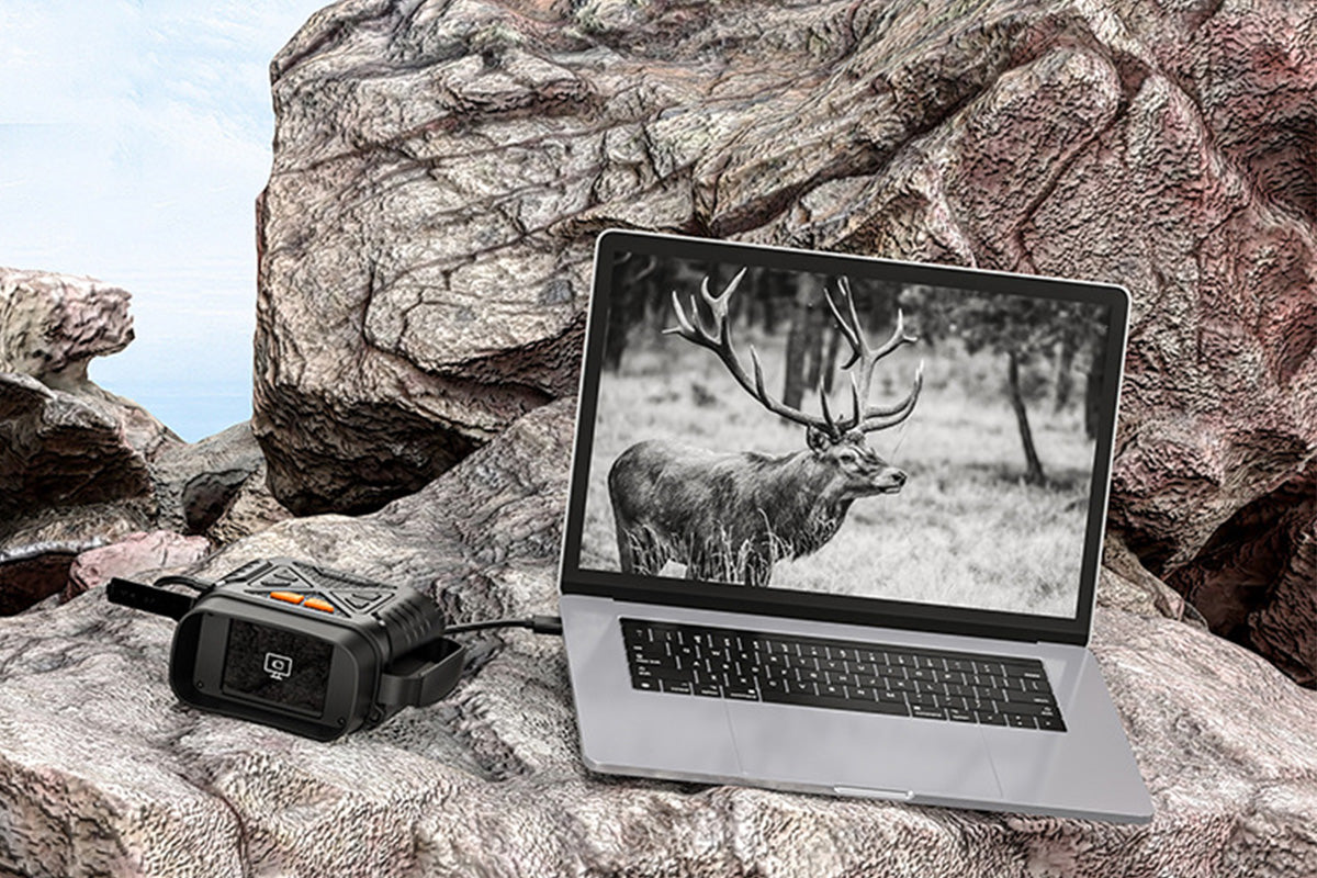 10X Digital Zoom Binoculars with Bult-in Camera Infrared Night Vision Camera