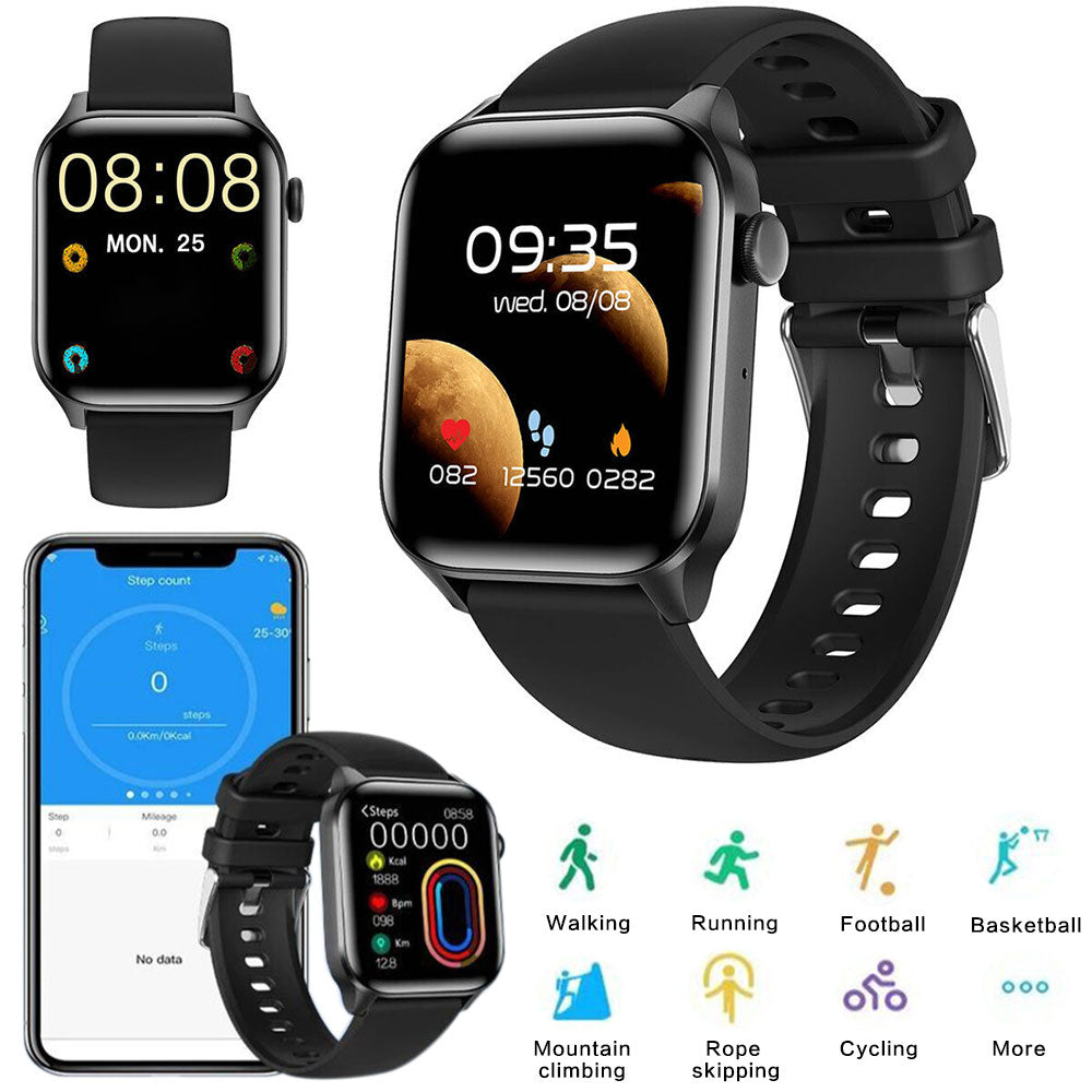 Water-Resistant Smartwatch Fitness Tracker