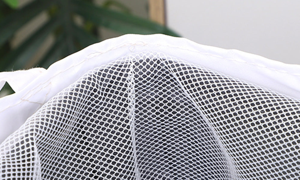 Rolling Narrow Tall Laundry Basket with Wheels for Bathroom and Laundry Room