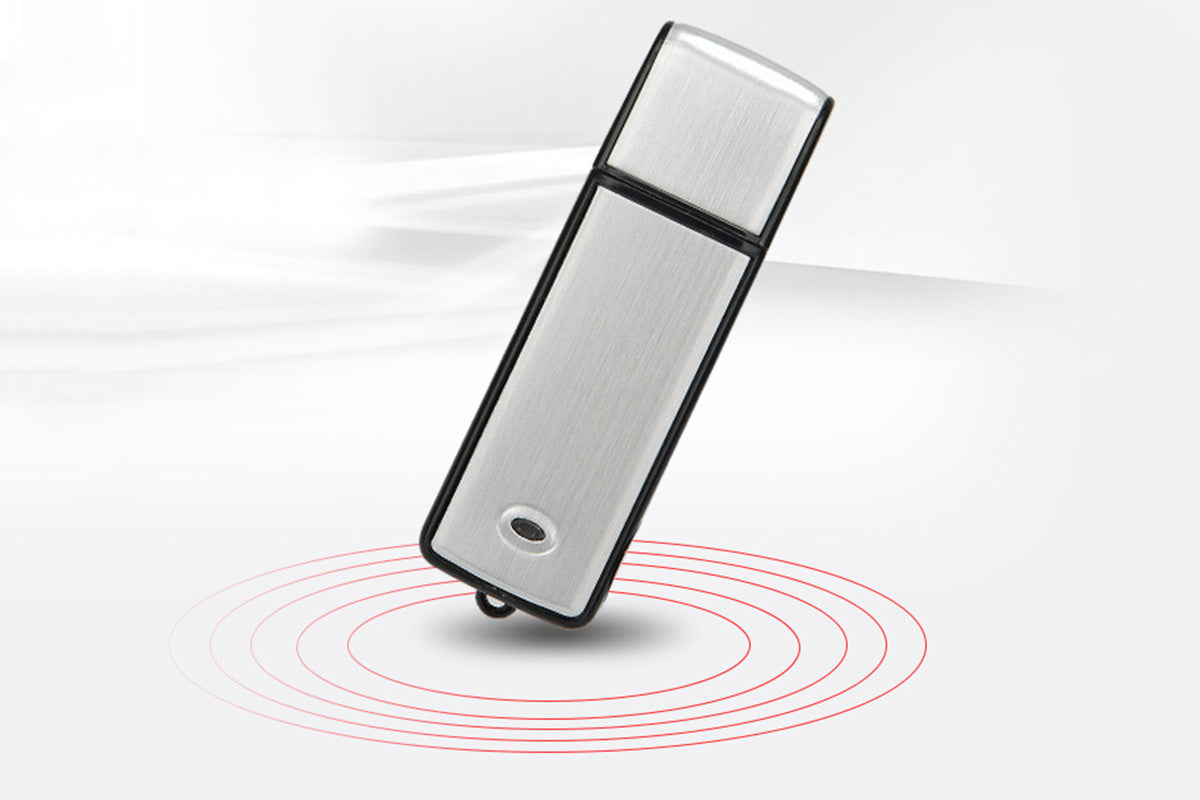 8GB Voice Recorder USB Drive with Voice Activated Recording for Meetings Lectures
