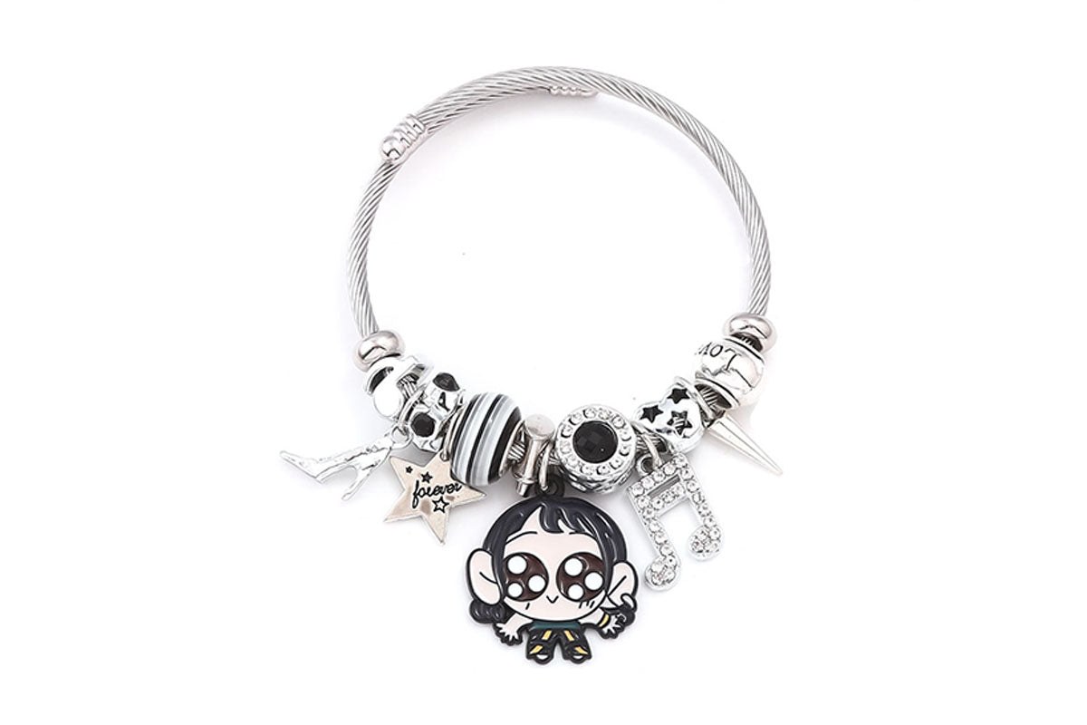 Monster Huntress Inspired Bracelet Character Beaded Charms Chain Wristband