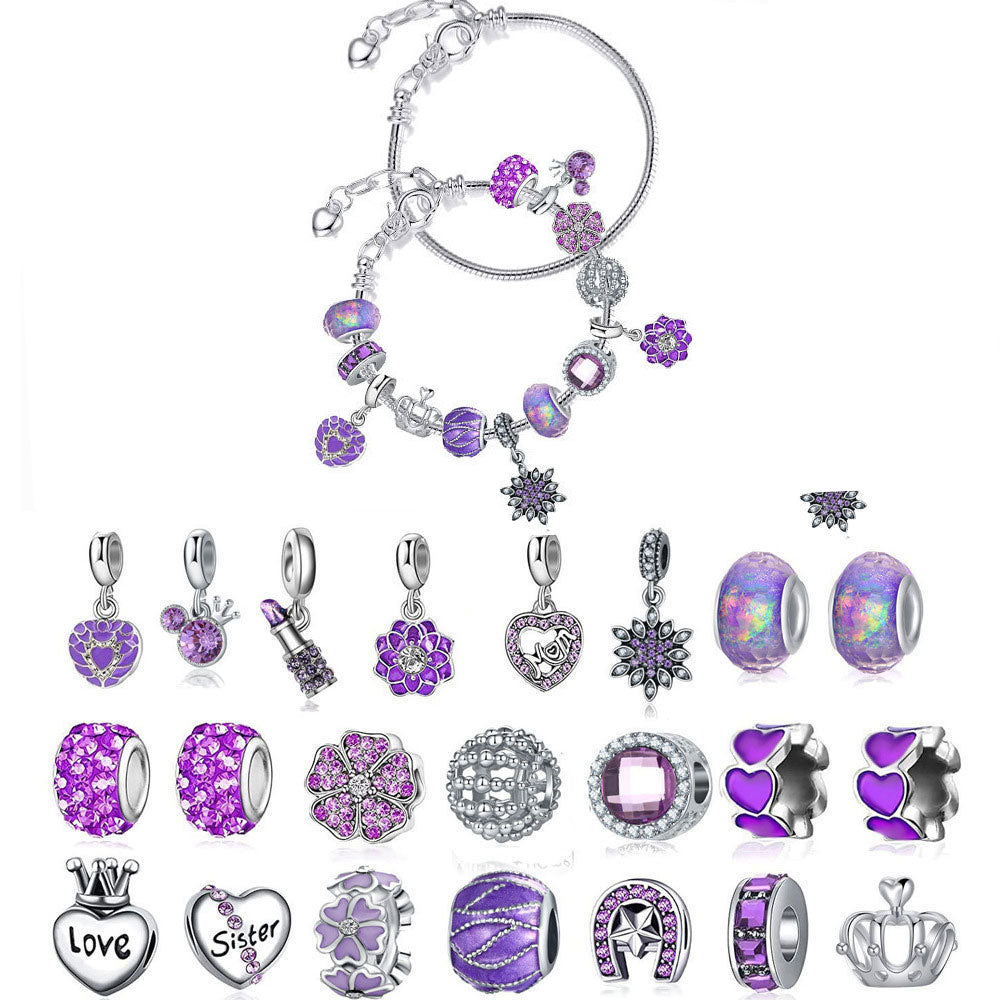 Christmas Advent Calendar with DIY Charm Bracelets