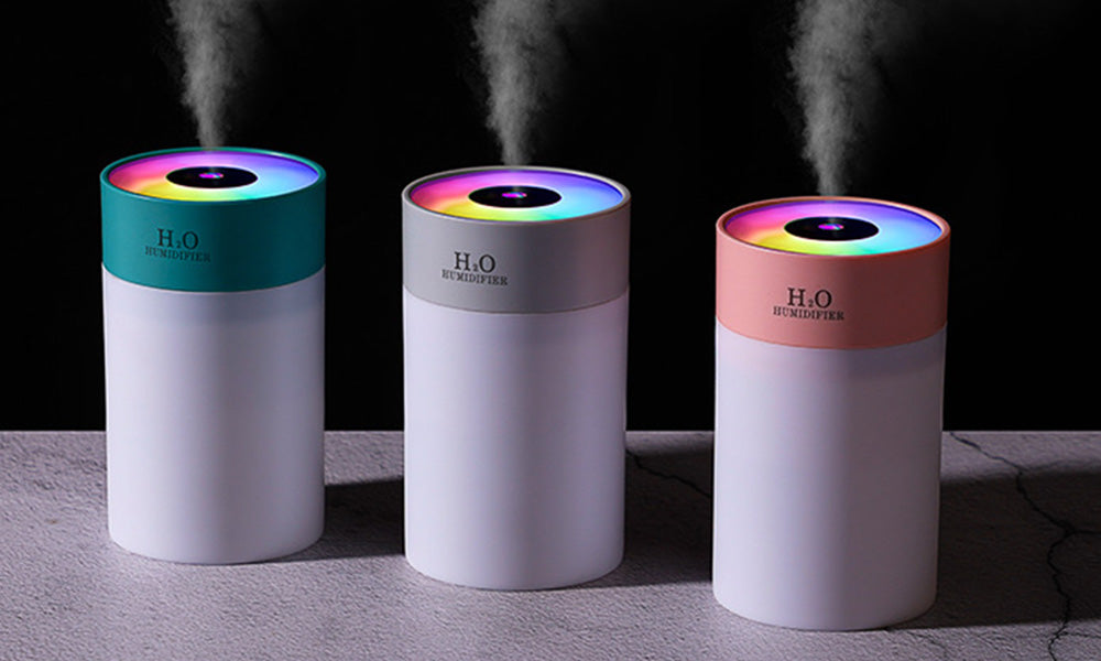 Colorful LED Humidifier with Night Light for Home