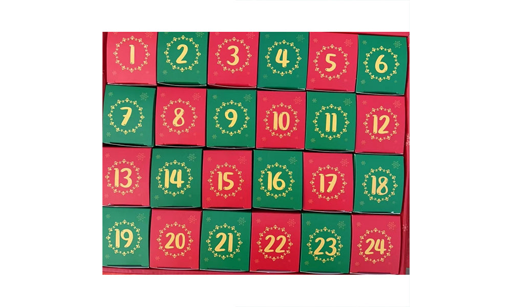 24-Day Flower Bouquet Advent Calendar Christmas Countdown Gift