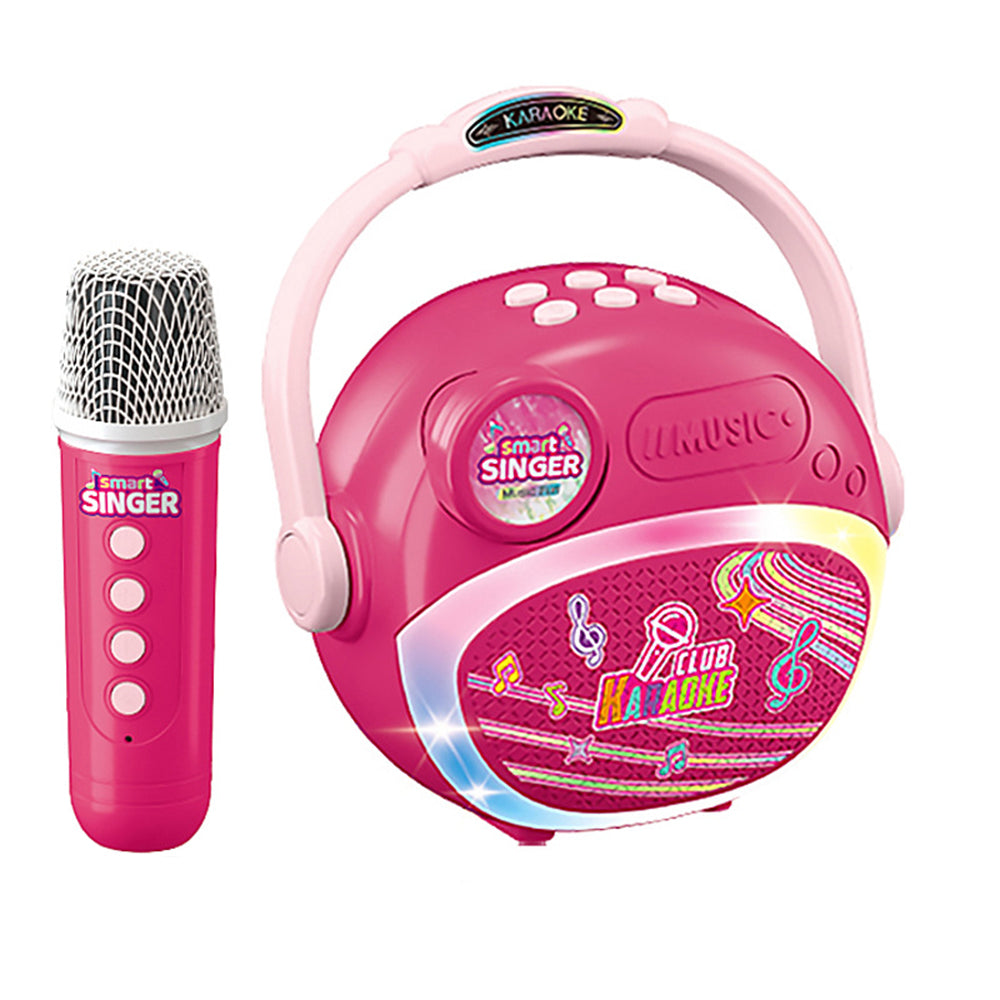 Wireless Bluetooth Karaoke Speaker with Single Microphone Home KTV Singing Toy