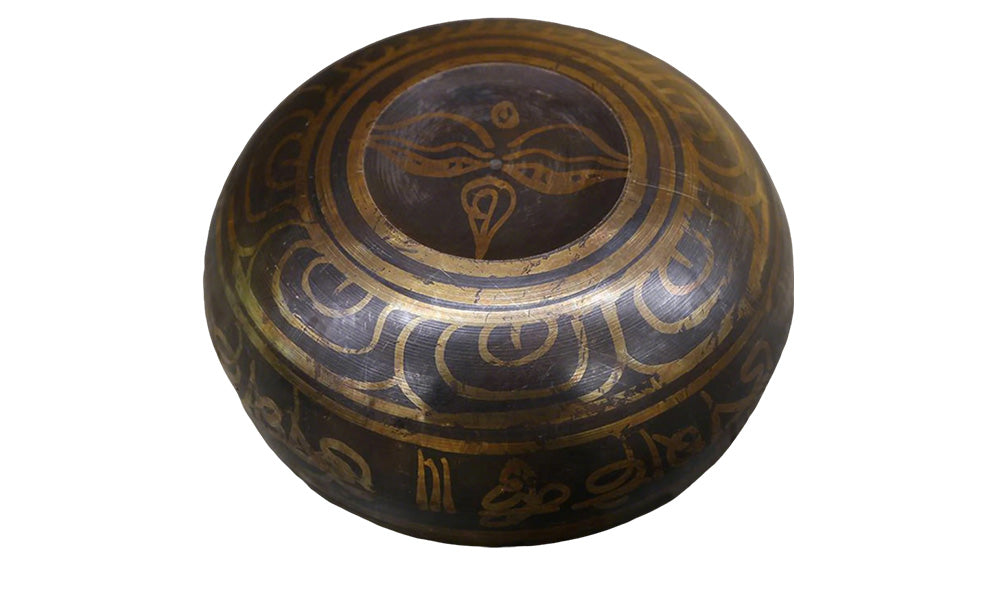 Tibetan Singing Bowl for Yoga Meditation with Striker and Cushion