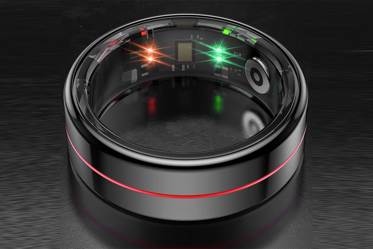 Bluetooth Smart Ring Health Tracker Sleep Monitor Step Counter for for iOS Android Smartphone