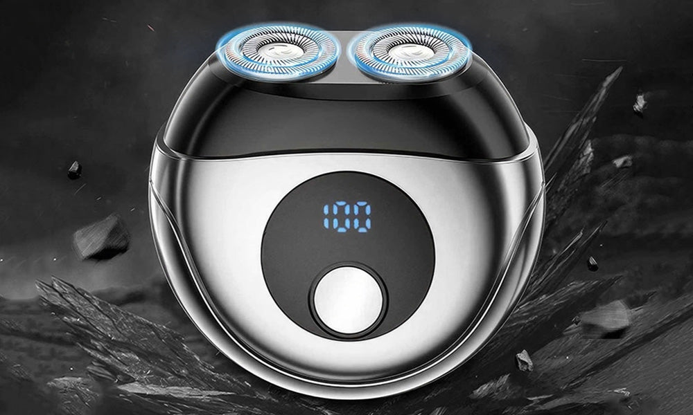 Portable USB Rechargeable Electric Shaver Mini Beard Trimmer for Men