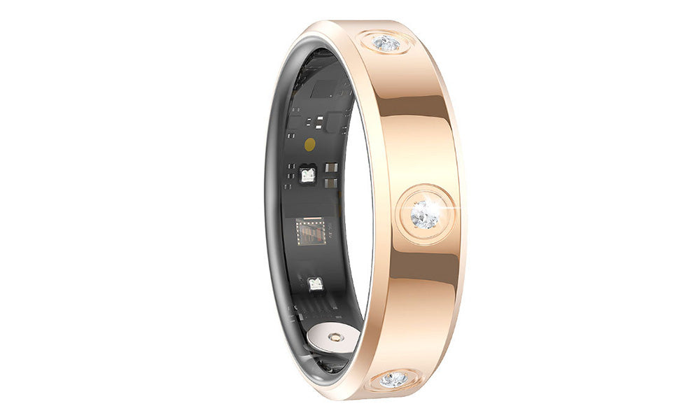 Smart Health Ring with Heart Rate Sleep and Blood Oxygen Monitoring