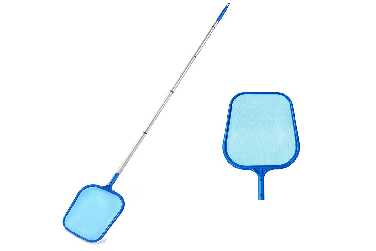 Pool Skimmer Net Pool Net with 5 Pole Sections for Swimming Pools Spas Hot Tubs
