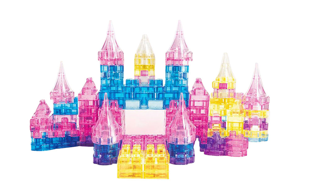 Castle Jelly Construction Pieces Creative Educational Toy for Boys Girls