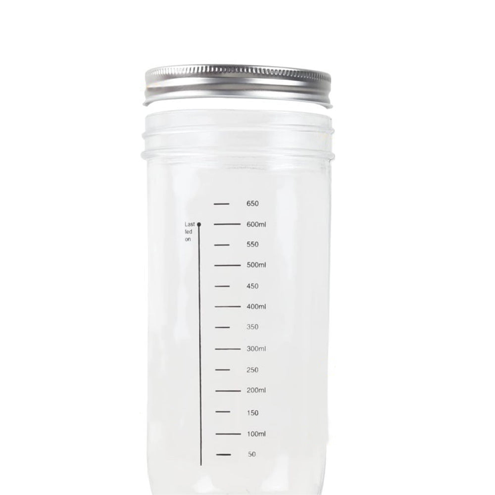 Sourdough Starter Jar Kit with 24 oz Glass Jar Baking Supplies