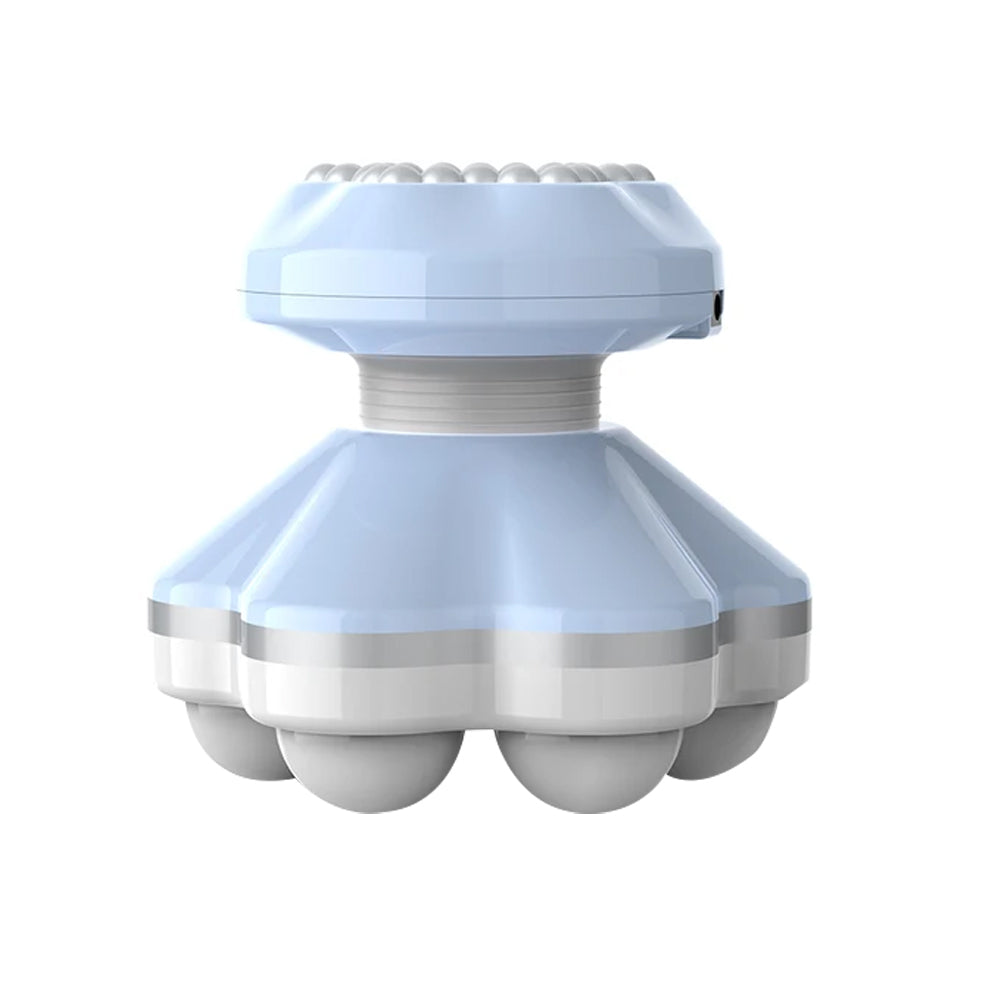 Mini Electric Handheld Massager Portable Vibration Massage - Blue