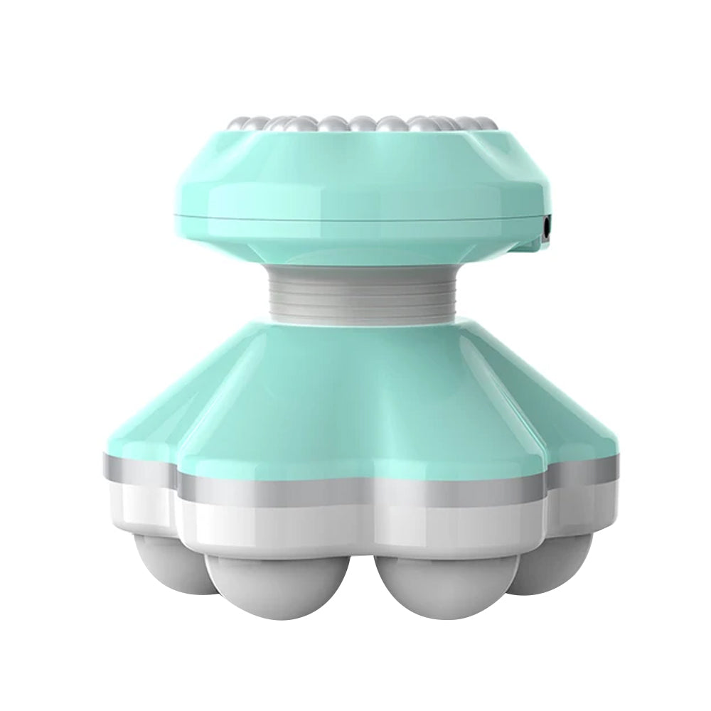 Mini Electric Handheld Massager Portable Vibration Massage - Green