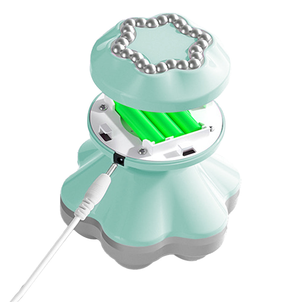 Mini Electric Handheld Massager Portable Vibration Massage - Green