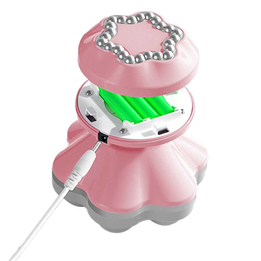 Mini Electric Handheld Massager Portable Vibration Massage - Pink