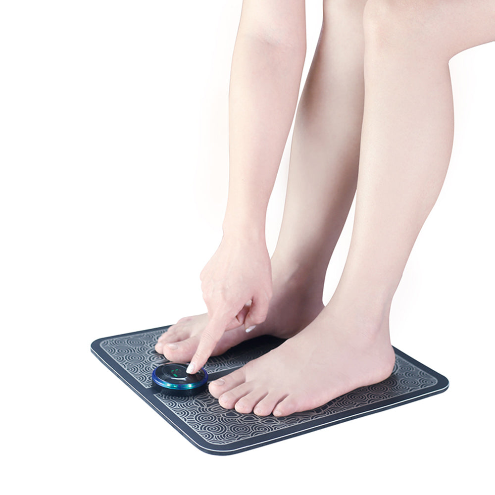 Electric Foot Massager EMS Feet Massage Mat for Pain Foot Relief