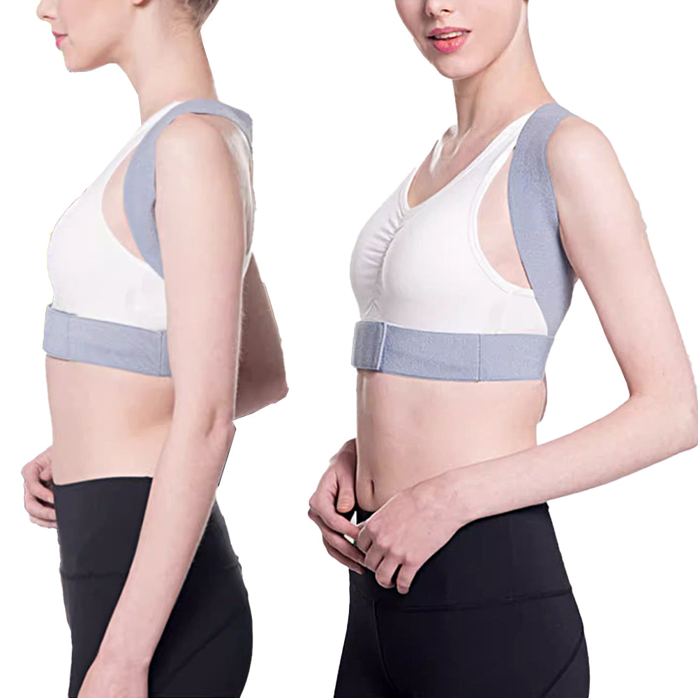 Clavicle Shoulder Support Corrector Back Straight Brace Adjustable Strap - S