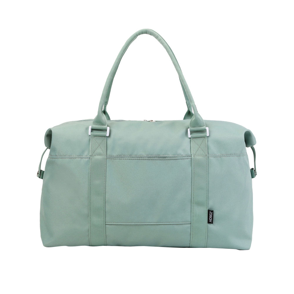 Travel Duffle Bag Carry On Cabin Bag Luggage Bag with Trolley Sleeve Green