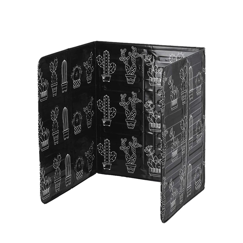 Oil Splatter Guard Anti-Splatter Shield Screen Cover Black