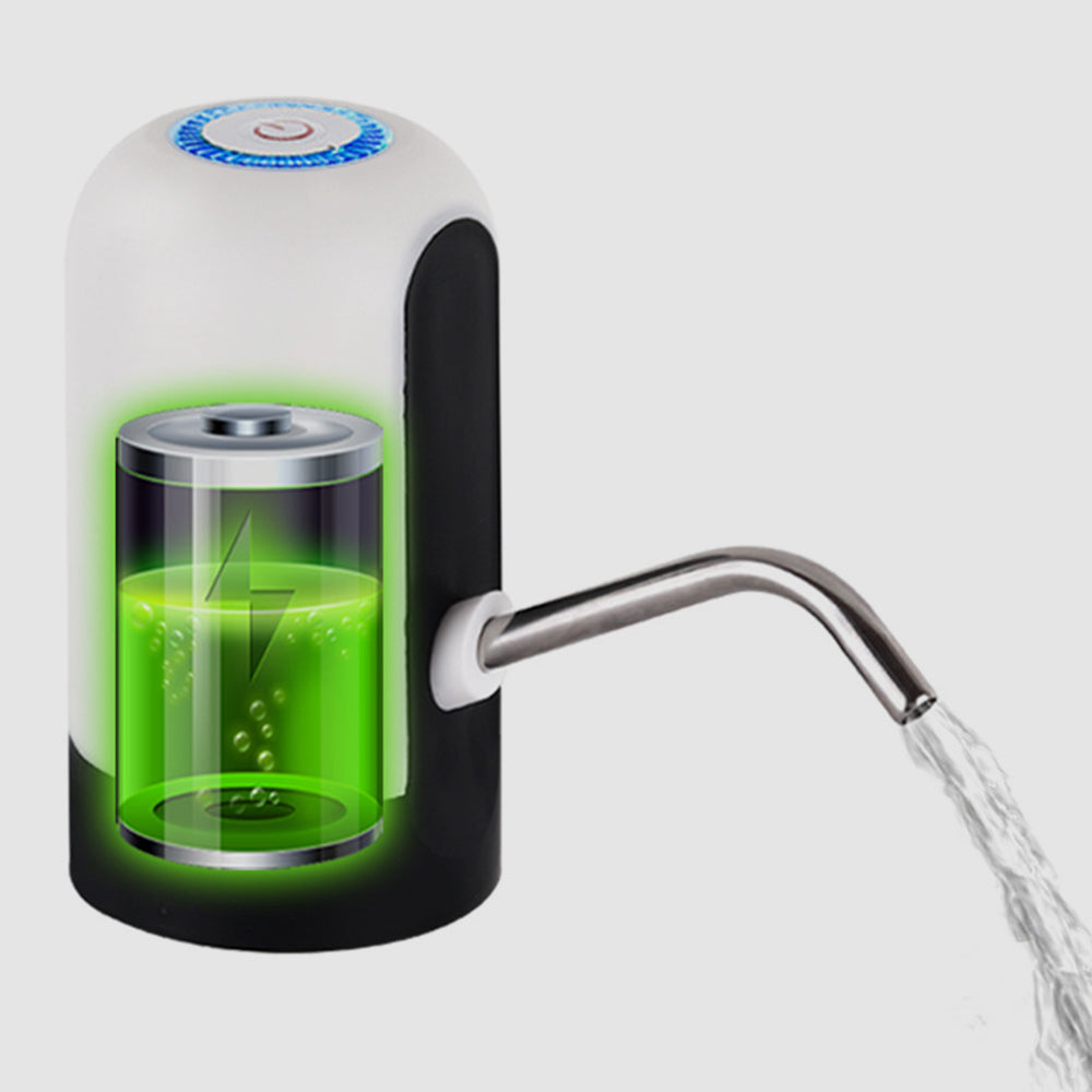 Automatic Water Bottle Pump USB Charging Portable Electric Water Dispenser White