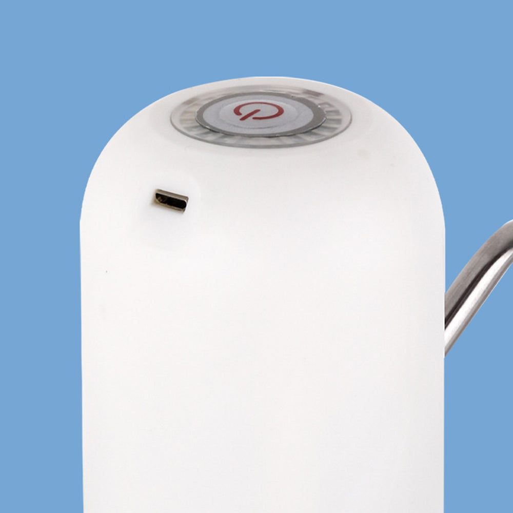 Automatic Water Bottle Pump USB Charging Portable Electric Water Dispenser White