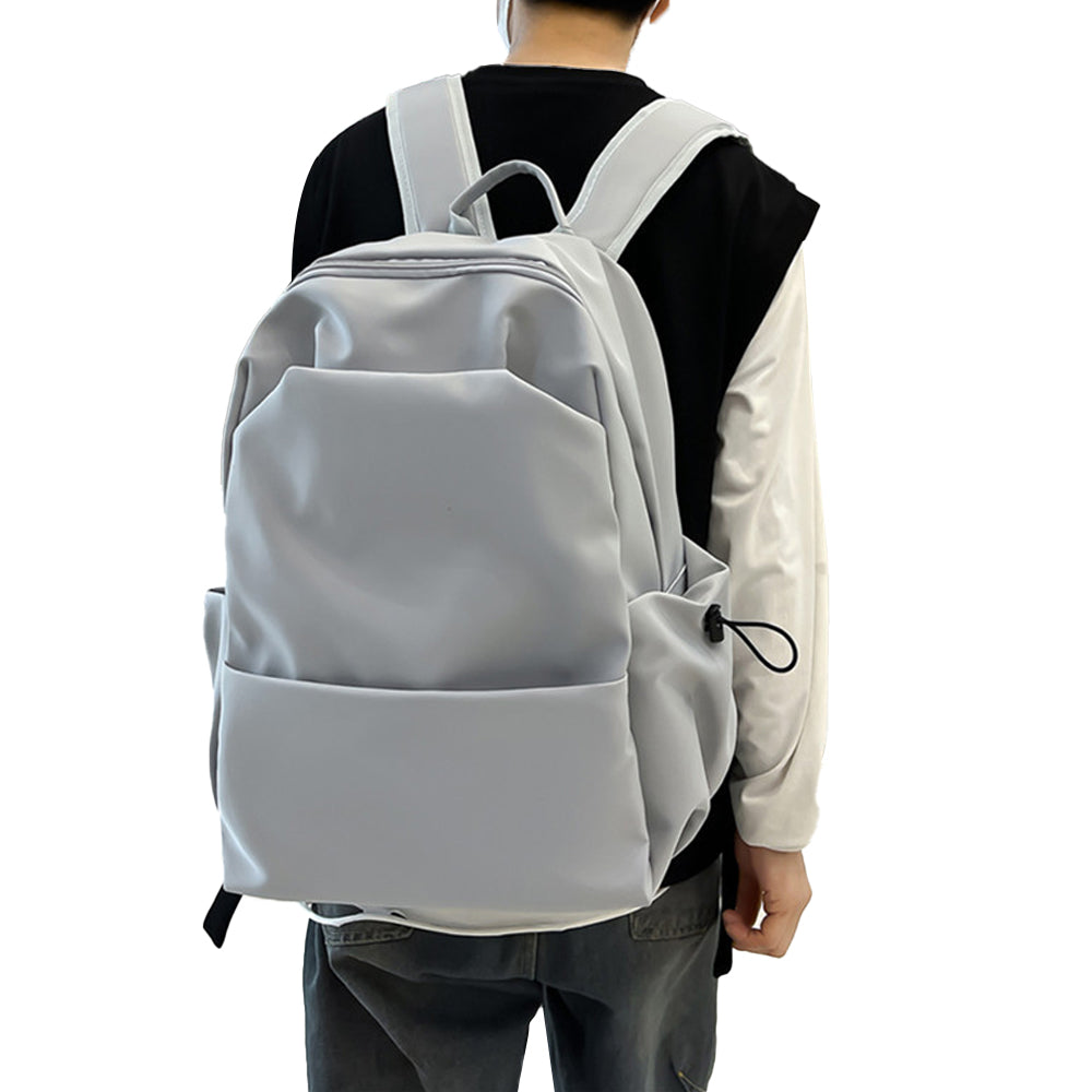 Water Resistant Laptop Backpack Sports Rucksack for Work College Travel Grey