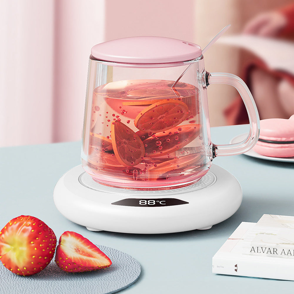 Electric Coffee Mug Warmer USB Cup Heater with 3 Temp Settings