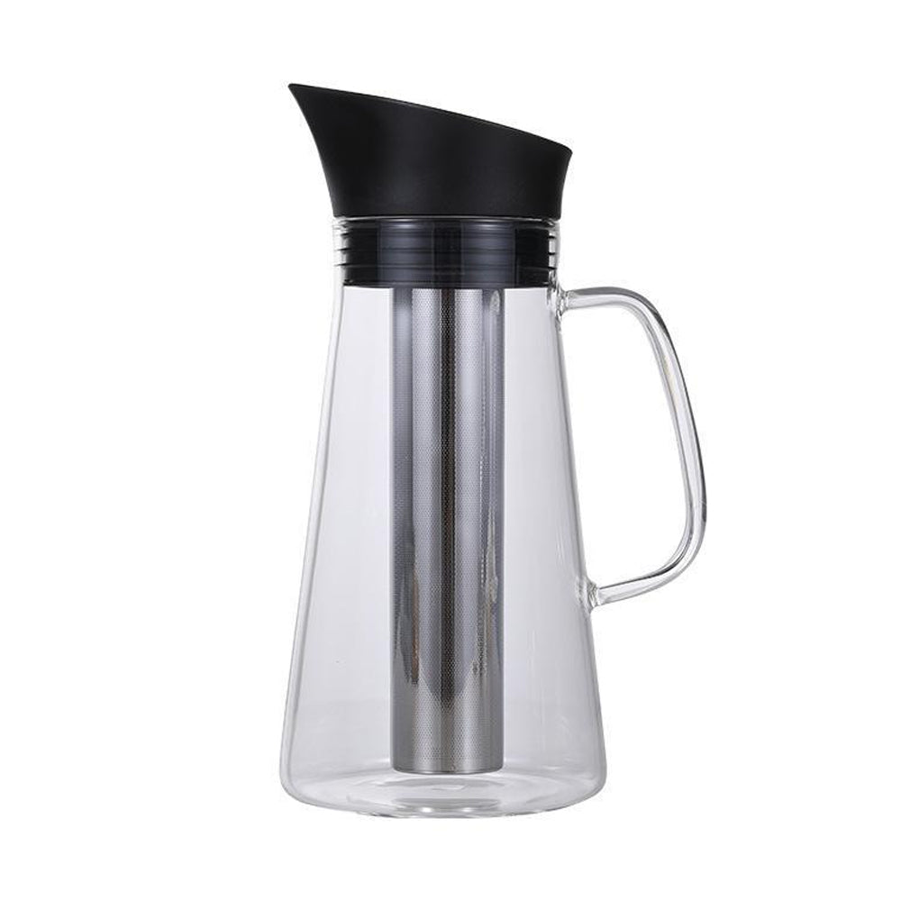 1500ml Cold Brew Coffee Maker Durable Glass and Airtight Lid Coffee Pot