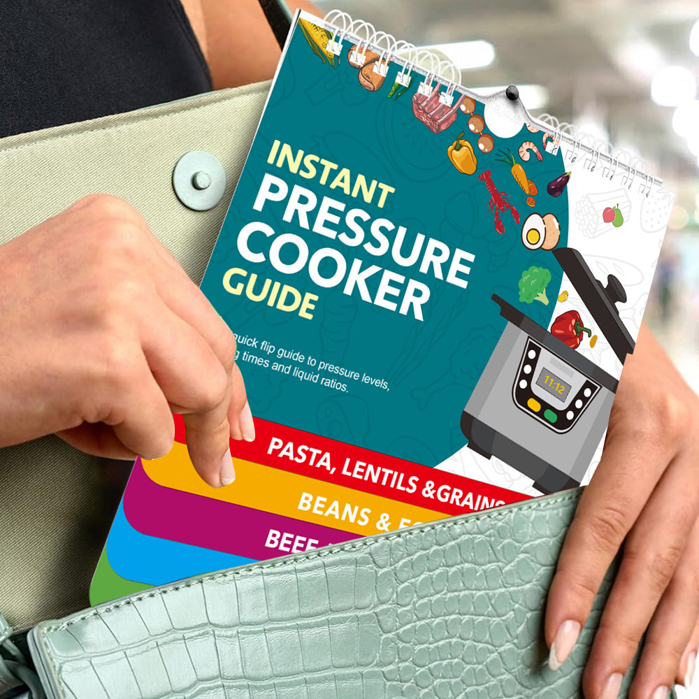 Air Fryer Magnetic Cheat Sheet Cooking Guide Booklet Cooking Times Chart ST2