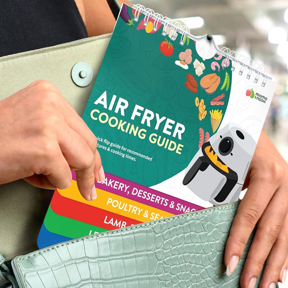 Air Fryer Magnetic Cheat Sheet Cooking Guide Booklet Cooking Times Chart ST4