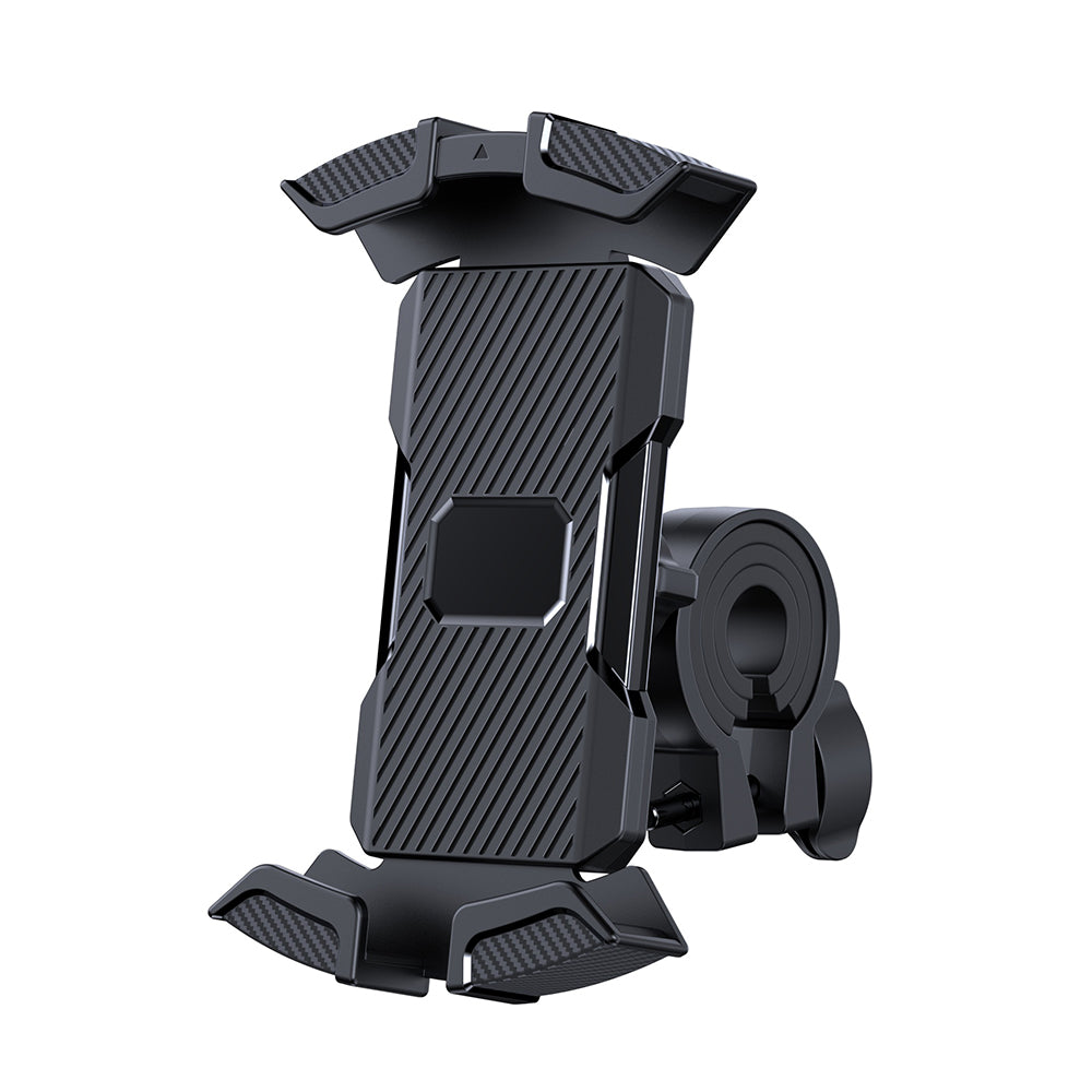 Mobile Phone Mount Holder with Handlebar Clamp for Motorcycle Bicycle