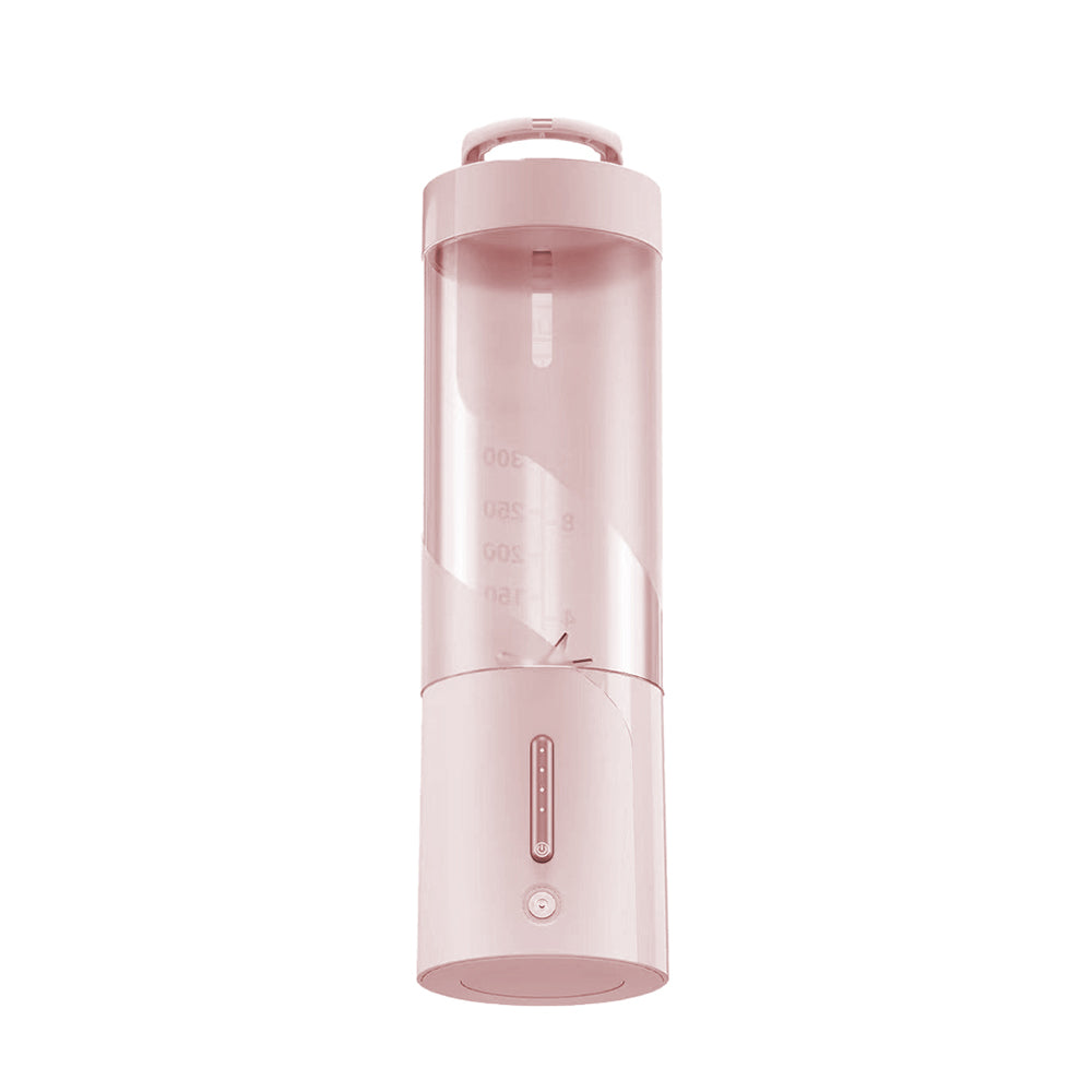 Portable Blender for Shakes and Smoothies with 6 Blades and Cleaning Brush Pink