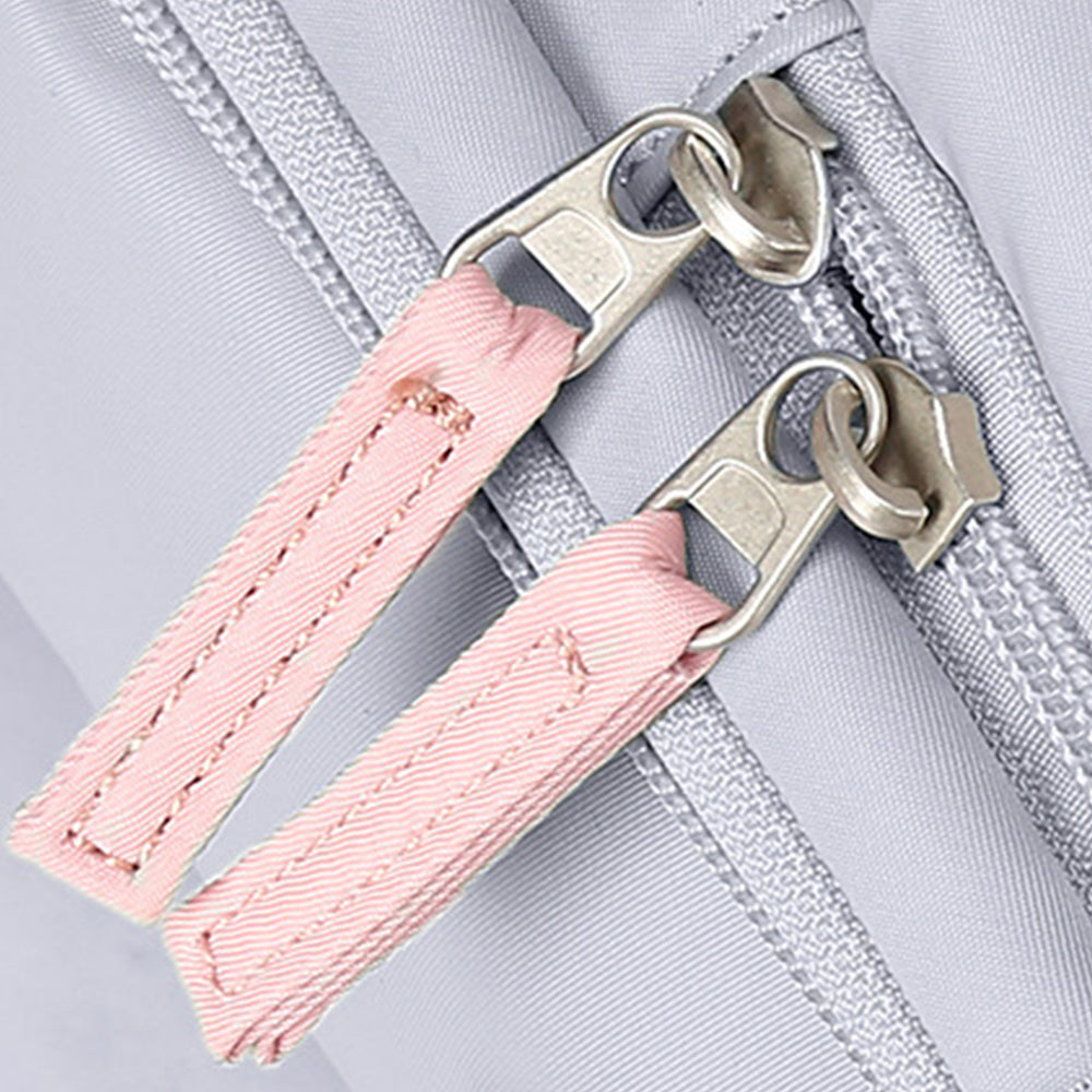 Travel Backpack Water-Resistant Carry On Backpack with Shoe Compartment Grey