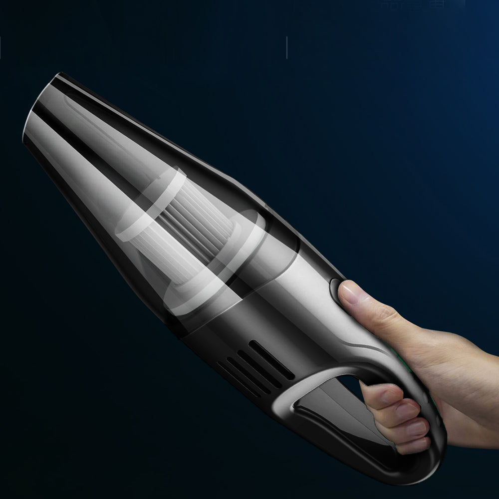 Portable Car Wireless Vacuum Cleaner Handheld Vacuum for Car Home Black