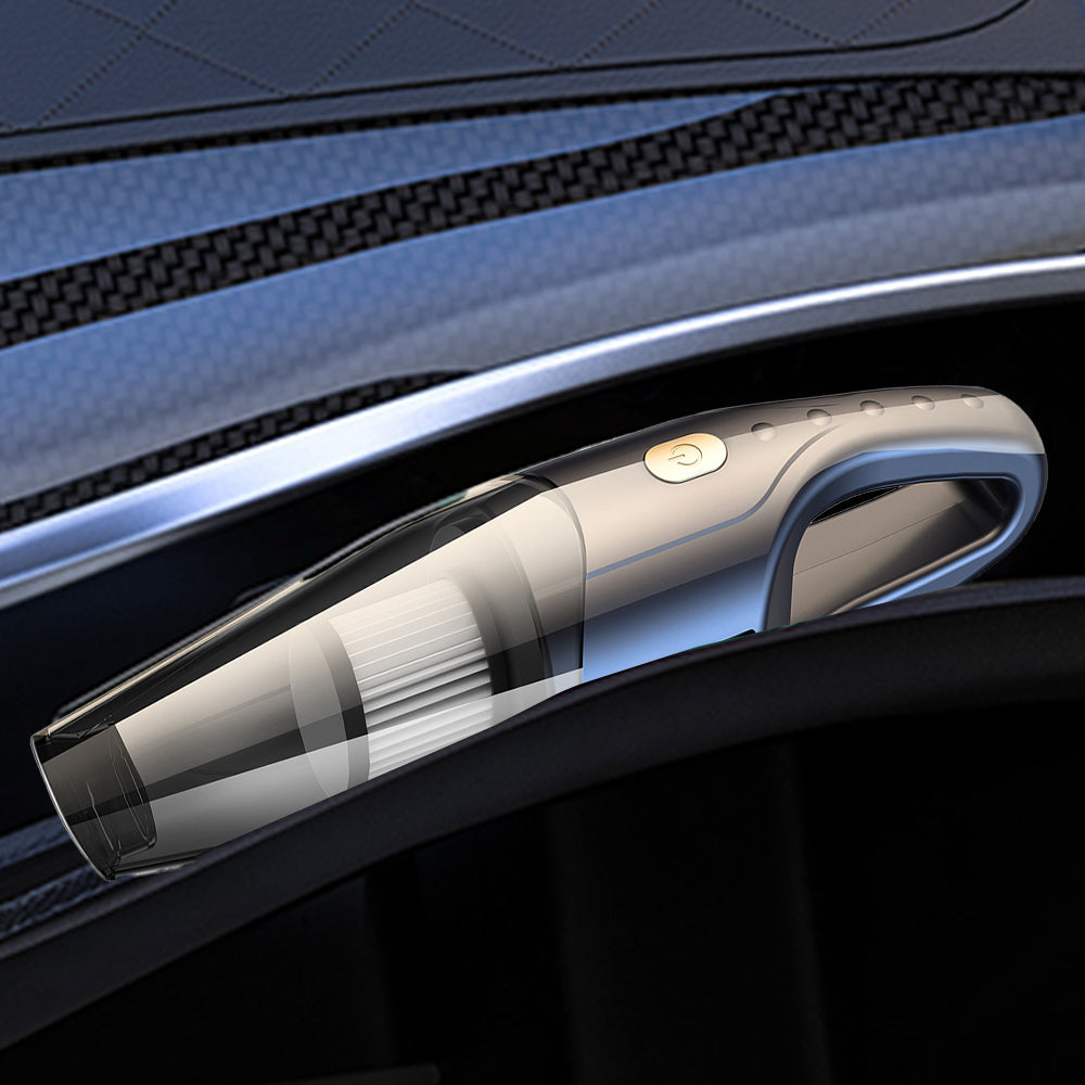Portable Car Wireless Vacuum Cleaner Handheld Vacuum for Car Home Black