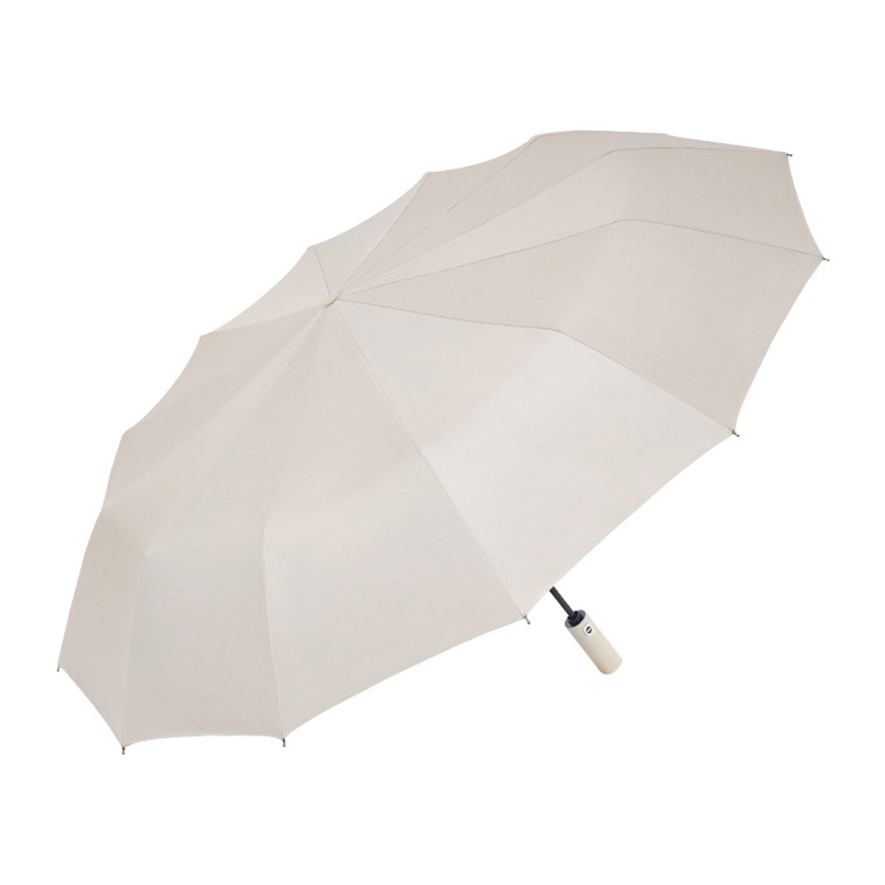 Automatic Folding Umbrella UV Protection Sun Umbrella Beige