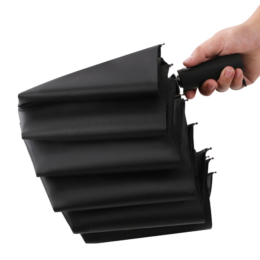 Automatic Folding Umbrella UV Protection Sun Umbrella Black