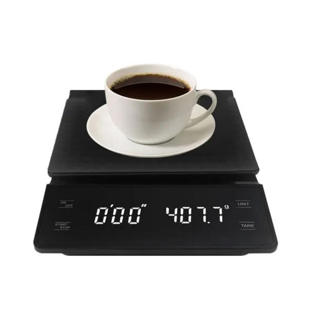 Kitchen Electronic Coffee Scale with LCD Display High-precision Weighing Tool