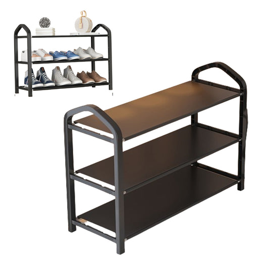 3-Tier Non Woven Fabric Shoe Shelf Rack Space Saving Stand Storage Organizer