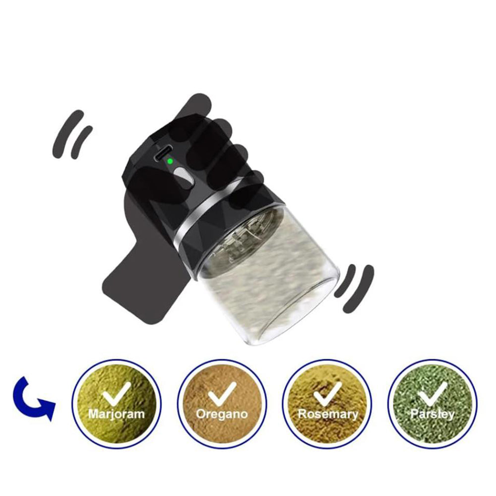 Mini Automatic Herb Spice Grinder USB Rechargeable ST1