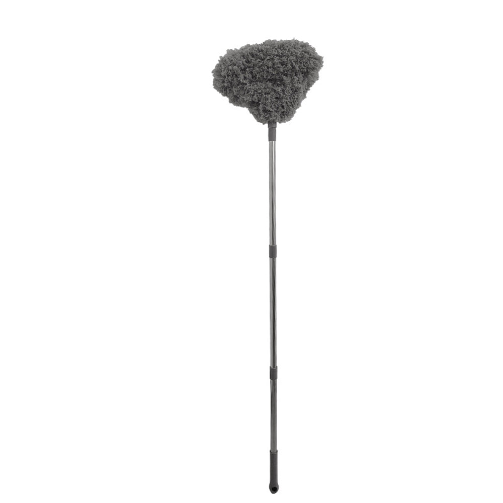 Ceiling Fan Cleaner Duster Flexible Detachable Handle Dust Cleaner Grey