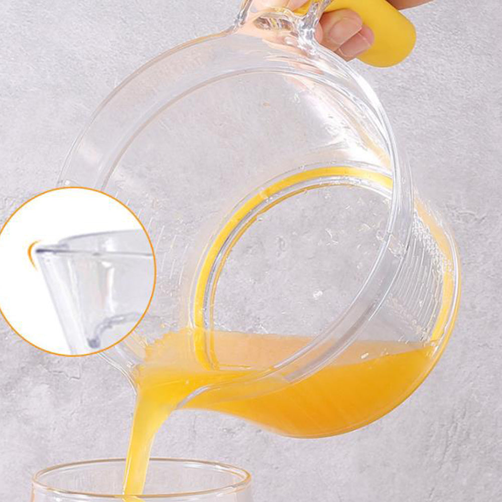 4-in-1 Citrus Squeezer Grater Multifunctional Hand Juicer Measuring Cup