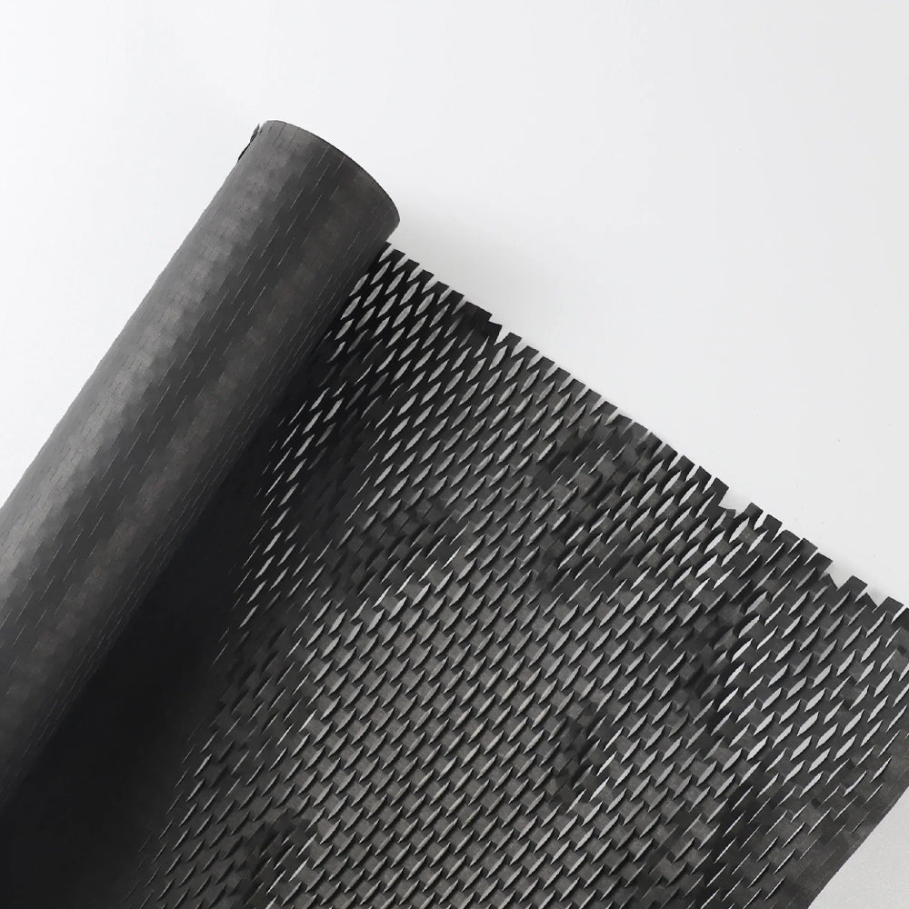 Honeycomb Eco Friendly Packing Paper Cushioning Anti-Collision Black