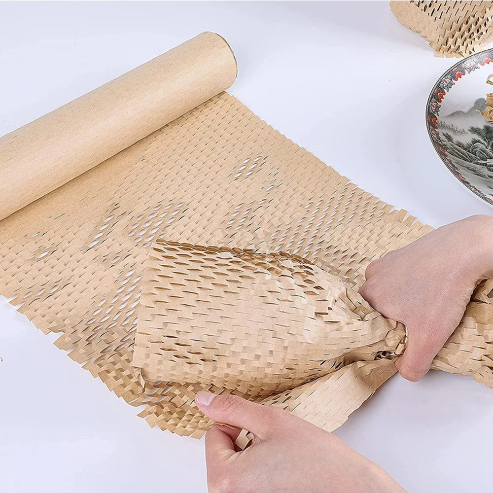 Honeycomb Eco Friendly Packing Paper Cushioning Anti-Collision Brown