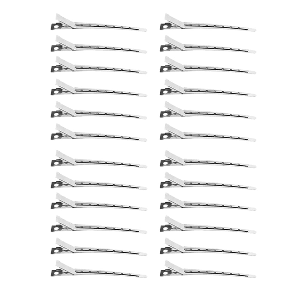 24Pcs Duck Billed Hair Clips Metal Hair Clips for Styling Sectioning